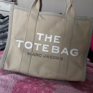 Marc Jacobs Gray and Beige Tote